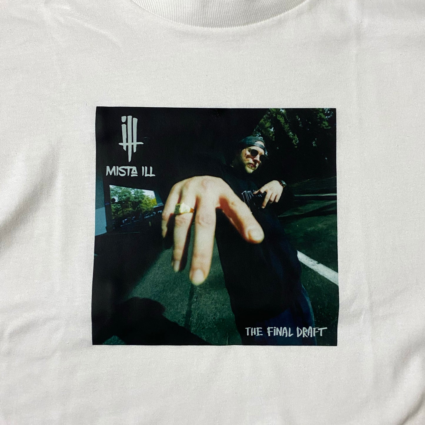 White cover T-shirt The Final Draft